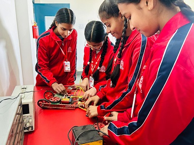 All labs photos 2024-25 with smart equipment